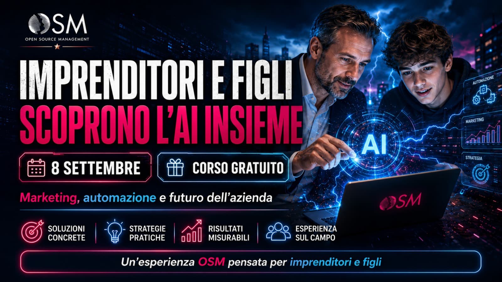 Il corso pratico per portare l'Intelligenza Artificiale in azienda